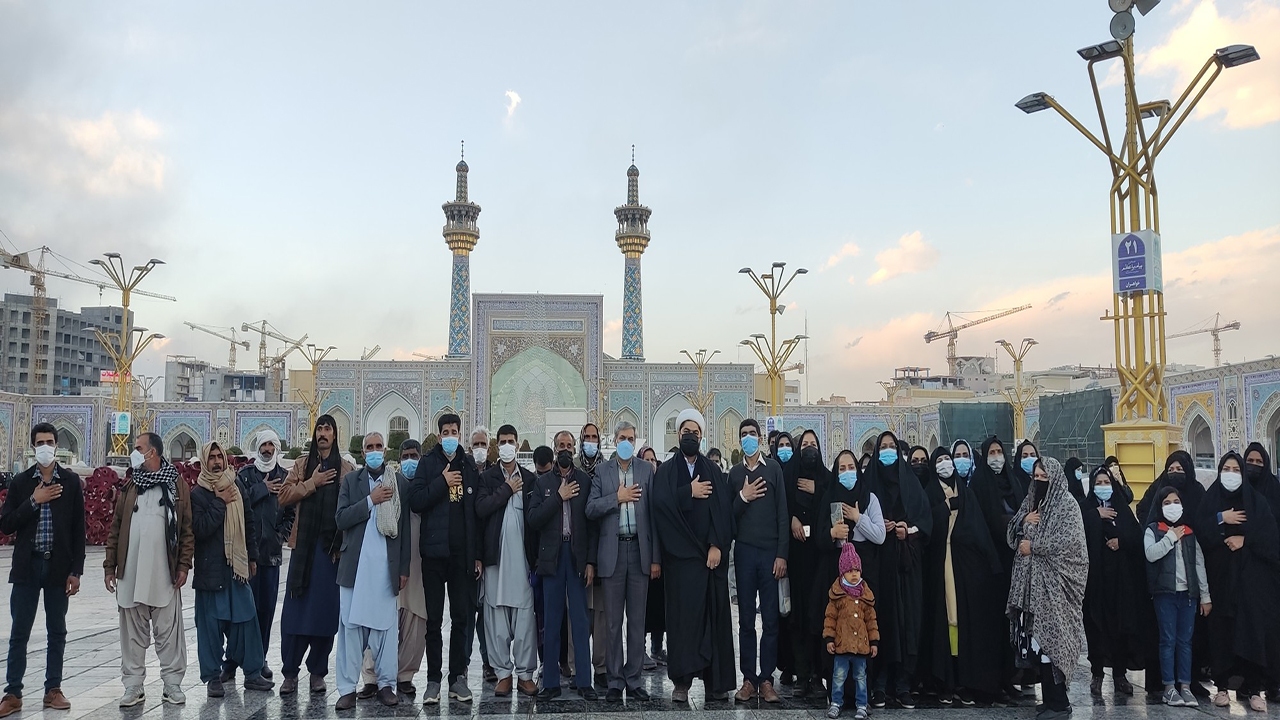 اعزام زائر اولی‌ها از بروات به مشهد مقدس