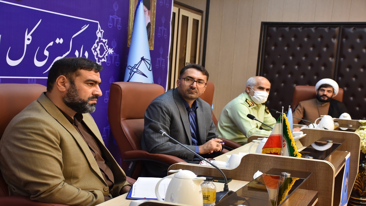 تاکید رئیس کل دادگستری هرمزگان بر حمایت از اقتدار فراجا