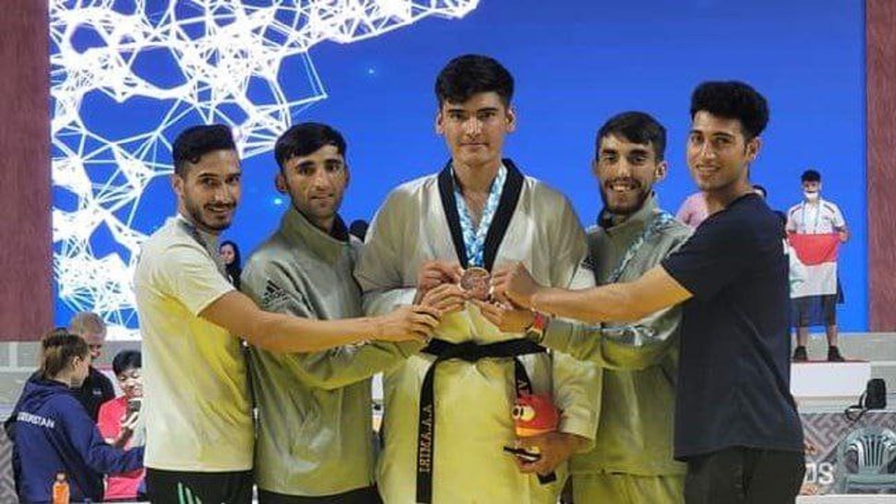 تکواندوکار افغانستانی مدال برنز آسیا را کسب کرد