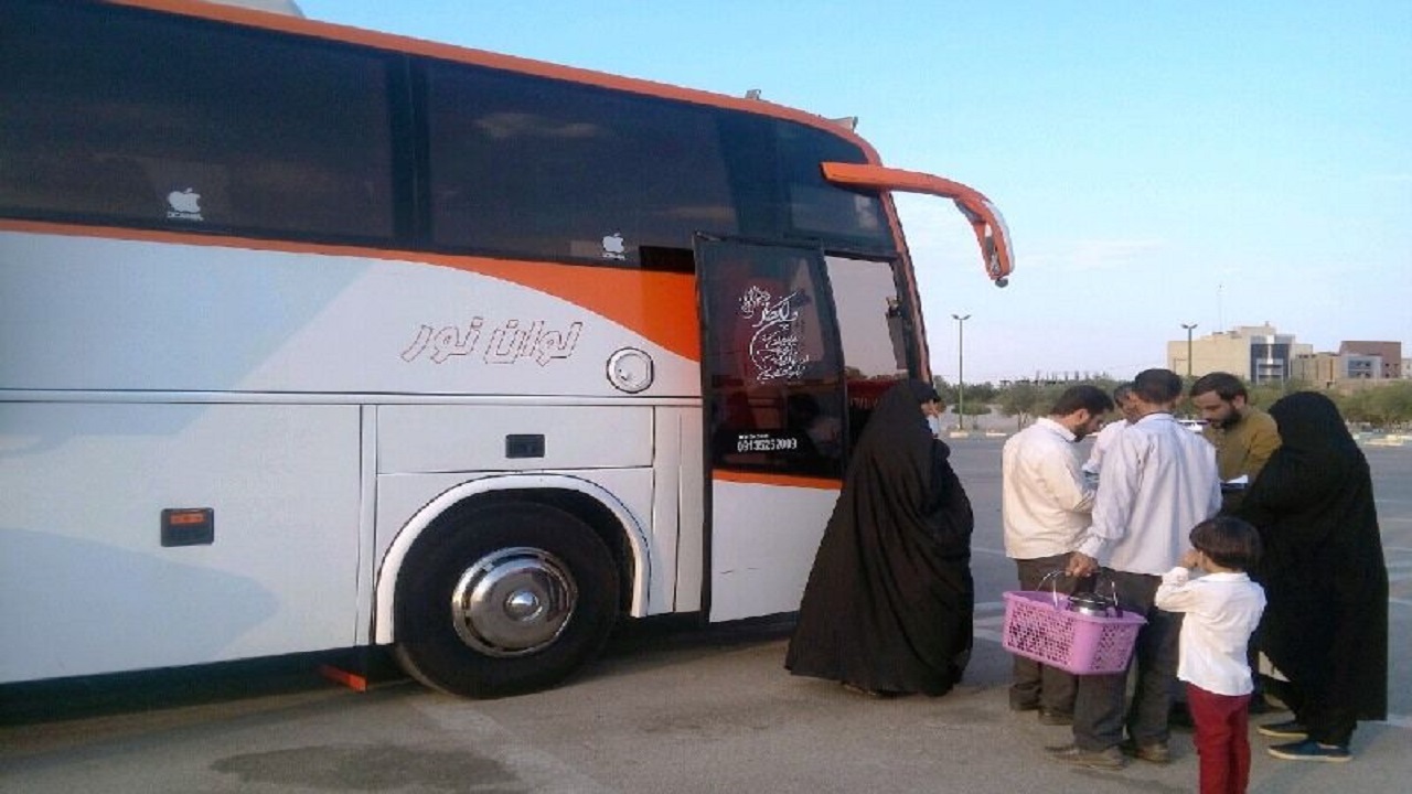 ۸ کاروان از شلمچه راهی عتبات عراق شدند