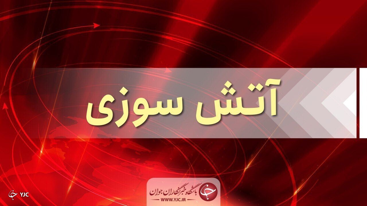 آتش سوزی پوشش گیاهی منطقه گمرک مهاباد مهار شد