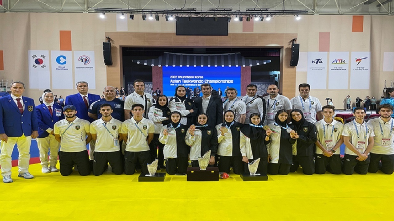 تیم ملی تکواندو مردان و زنان ایران