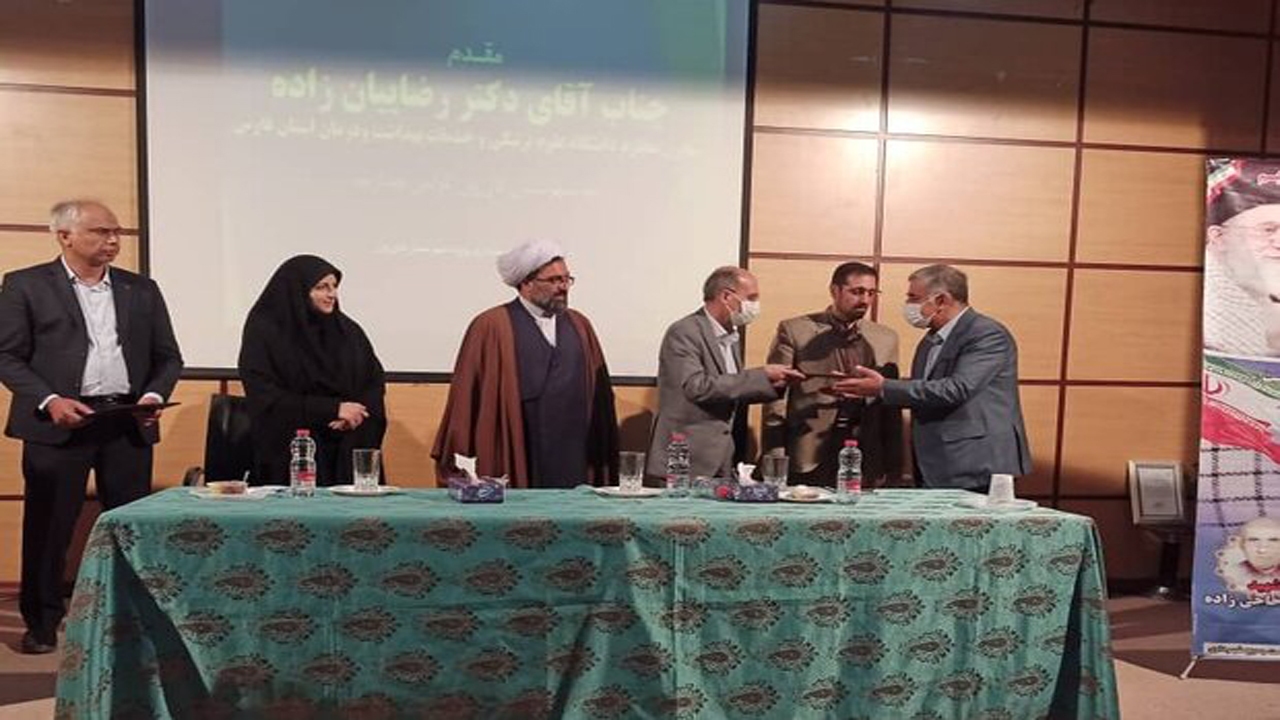 معارفه سرپرست جدید شبکه بهداشت و درمان کازرون