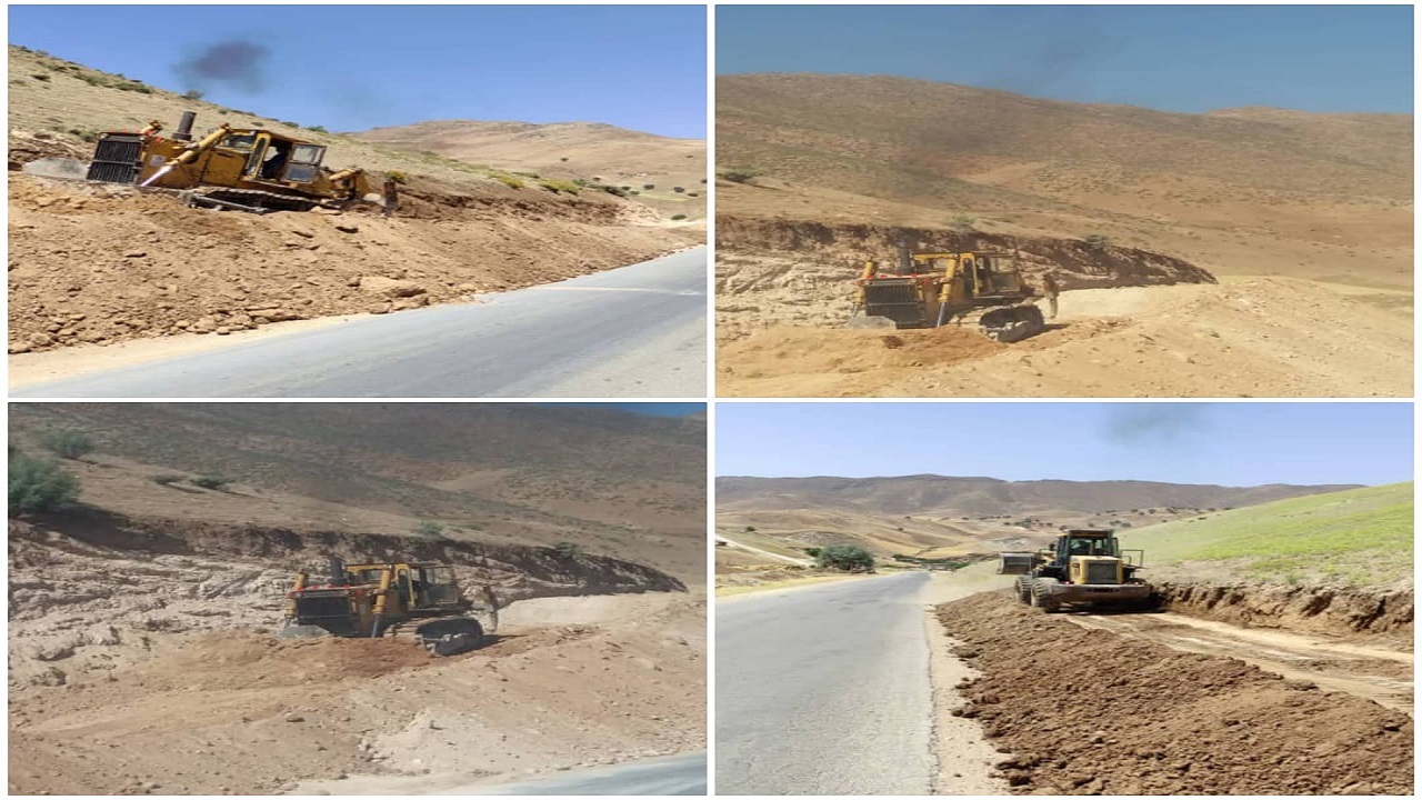 اجرای عملیات بهسازی یک محور روستایی در شهرستان اردل