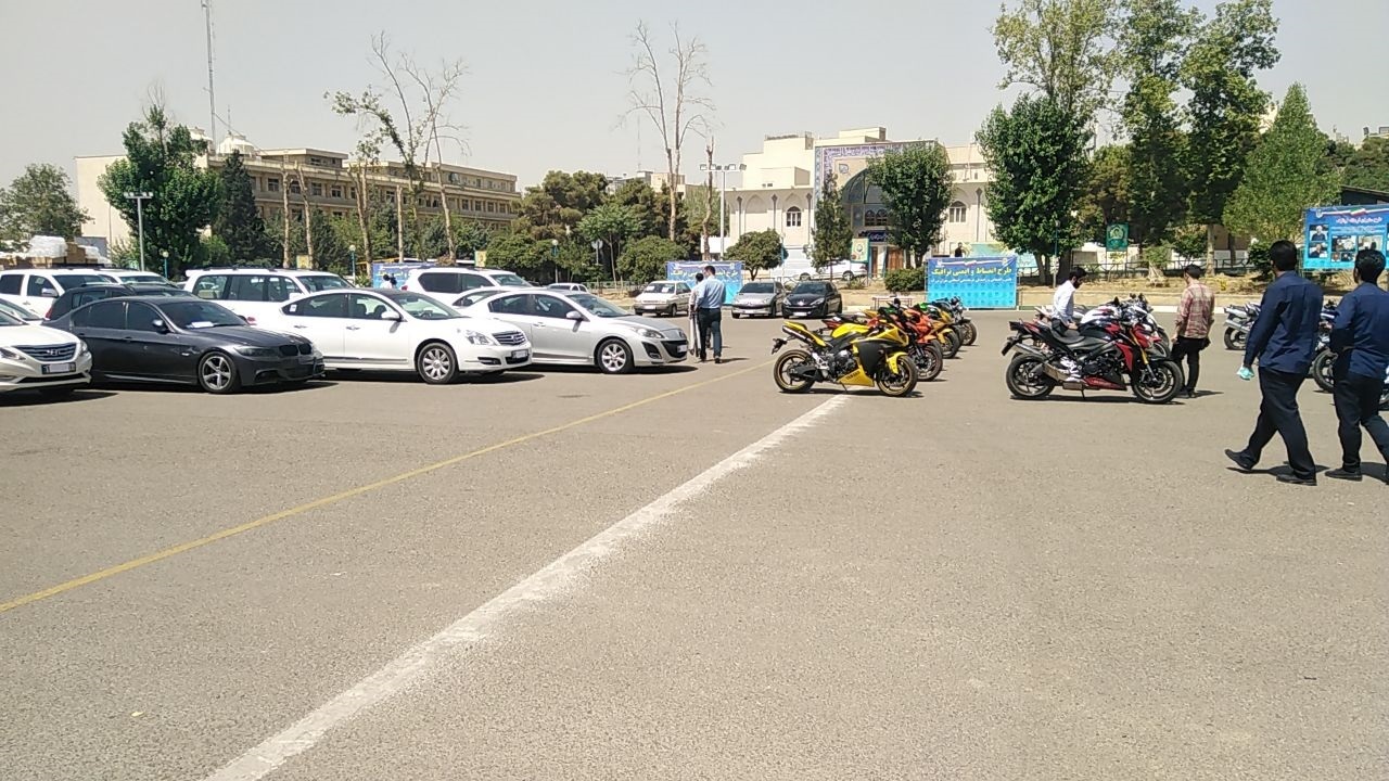 اخطار به ۱۱۵ هزار مخدوش کننده پلاک خودرو