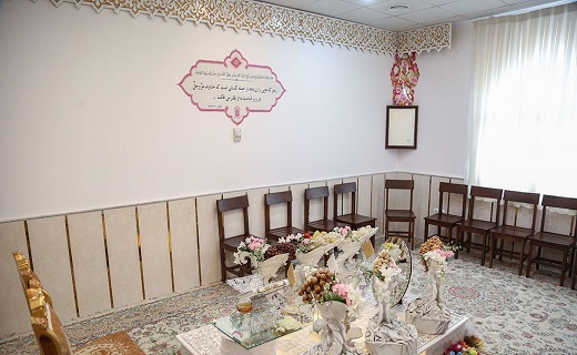 میزبانی اتاق عقد حرم حضرت معصومه(س) در هفته ازدواج+تصاویر