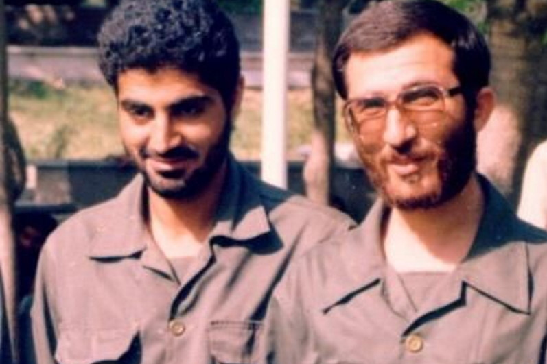 شهید سپهبد قاسم سلیمانی و سردار حسین علایی