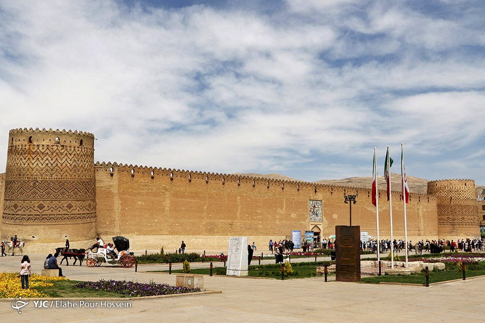 ساخت سکانسی از سریال سووشون در مجموعه ارگ کریم خان زند