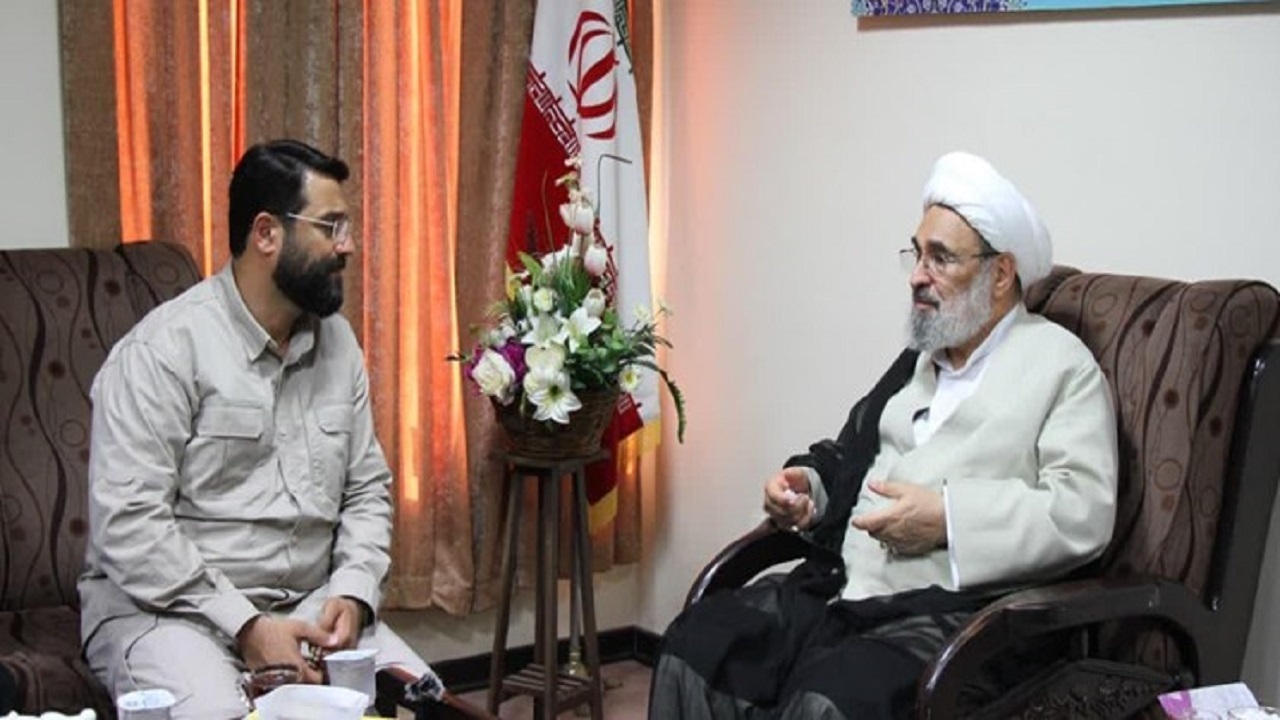 ابوذر روحی خادم افتخاری مسجد مقدس جمکران شد