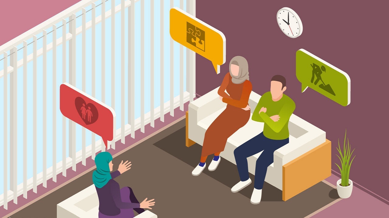 پاسخ به ۲۸۰ زوج در سامانه تصمیم