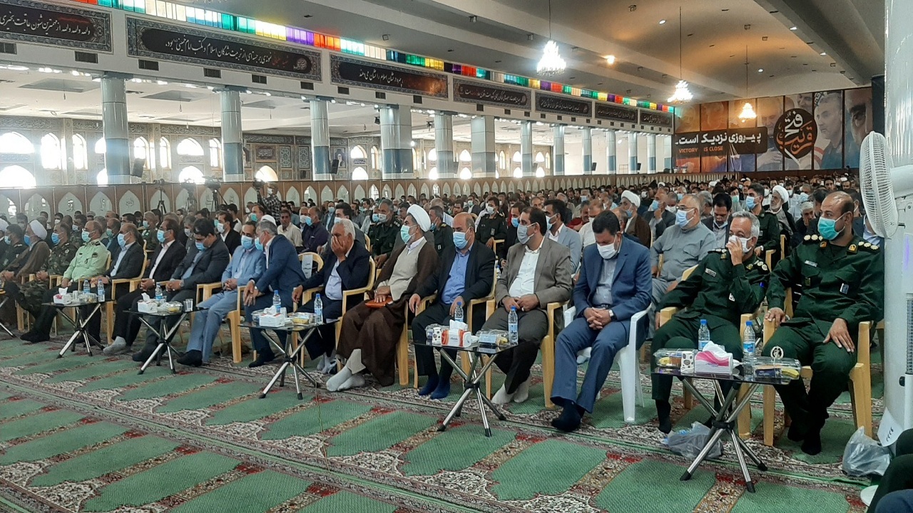 مراسم تکریم و معارفه فرمانده سپاه ثارالله استان کرمان برگزار شد