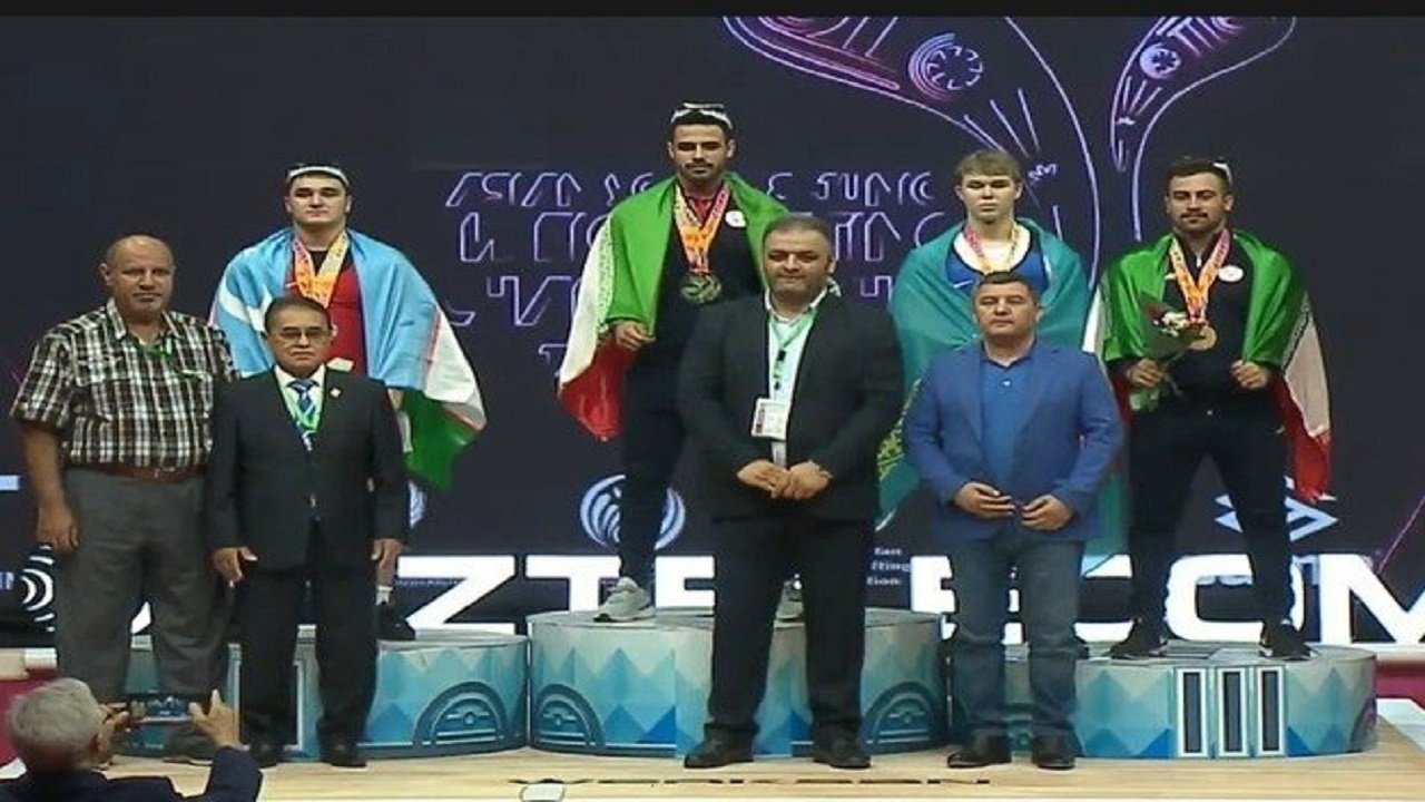 درخشش وزنه‌برداران نوجوان و جوان ایران در آسیا