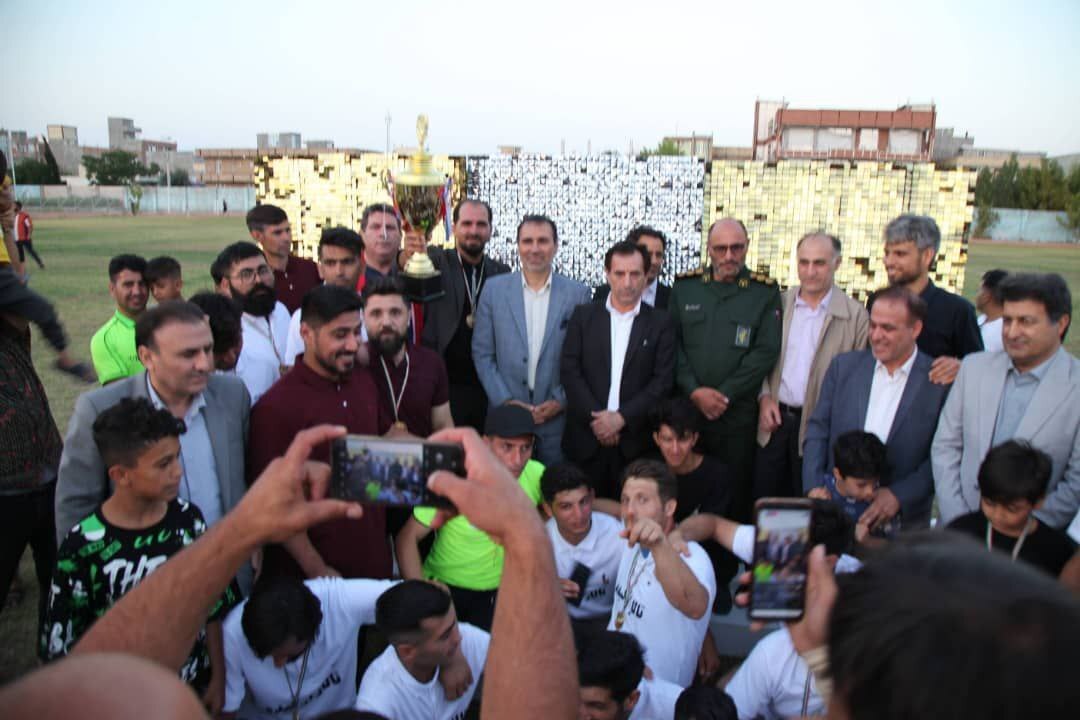 تیم فوتبال میعاد مغان قهرمان لیگ برتر استان اردبیل شد
