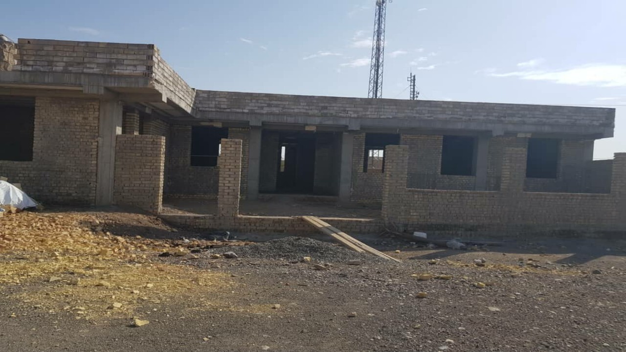 ساخت مرکز جامع سلامت روستای جنت آباد قم