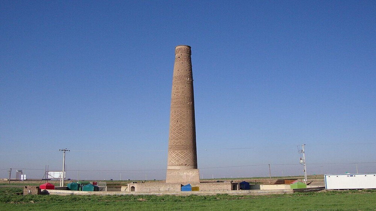 مناره خسروگرد سبزوار احیا شد