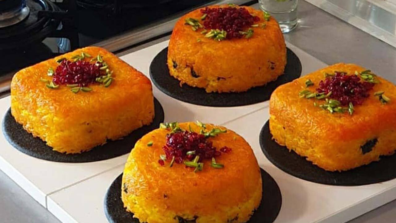 دستور پخت ته چین با روشی ساده + فیلم