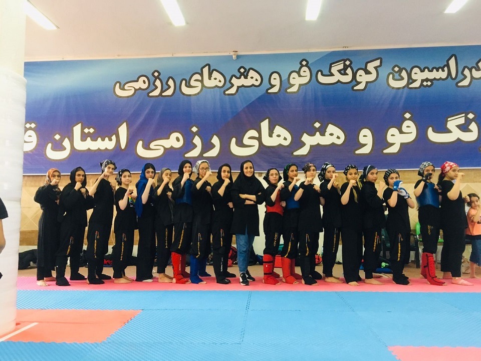 معرفی بانوان برتر مسابقات قهرمانی کونگ فو استان قم