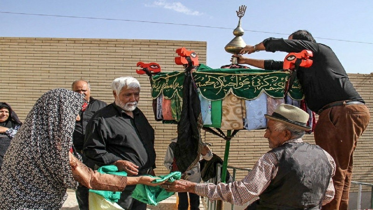 مراسم علم‌بندان سادات ریحان، حتکن و خانوک برگزار می‌شود