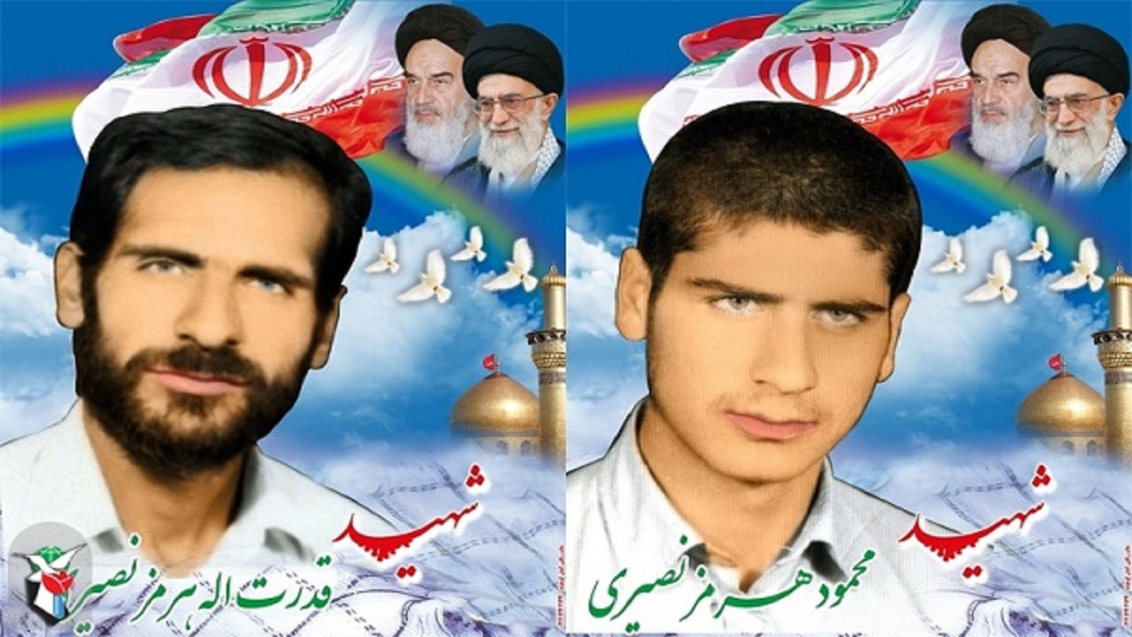 مادر شهیدان «هرمزی نصیری» به فرزندان شهیدش پیوست