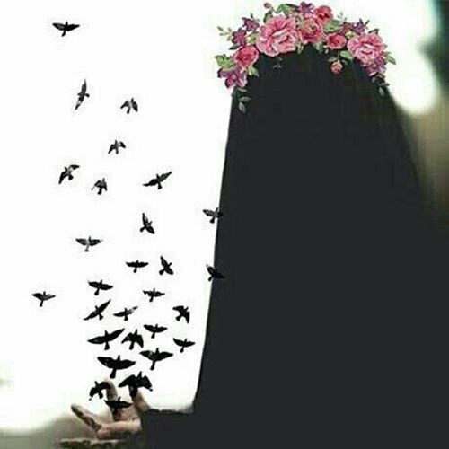 چادر سر کردن