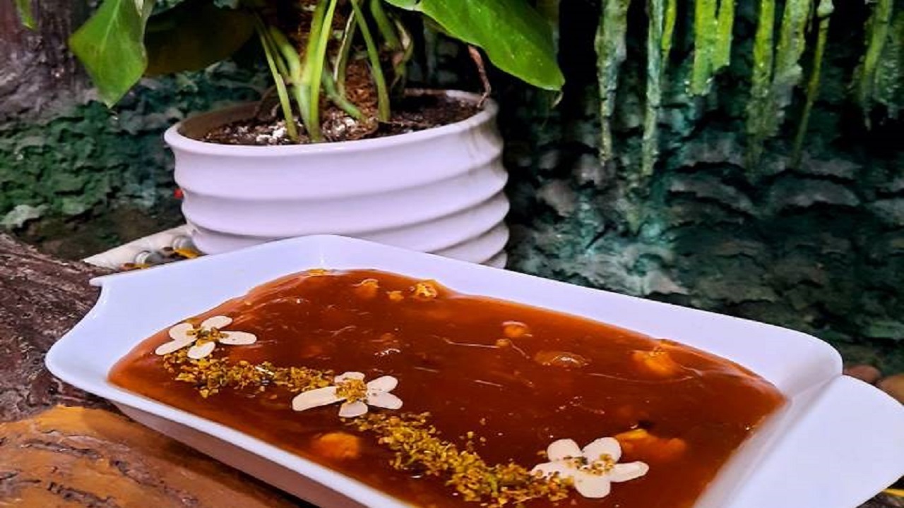 طرز پخت حلوای عمانی + فیلم