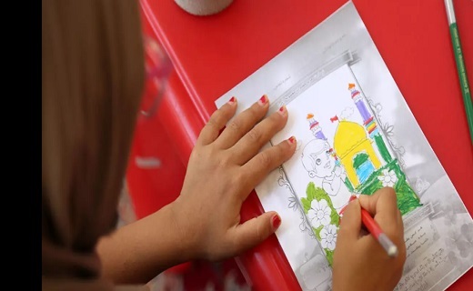 برپایی &laquo;حسینیه کودک&raquo; در حرم مطهر بانوی کرامت +تصاویر