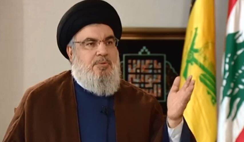 سید حسن نصرالله: زمان برای ترسیم مرزهای دریایی محدود است