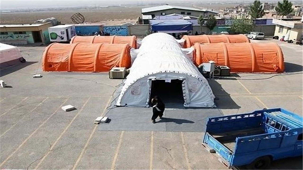 ایجاد بیمارستان صحرایی در مهران با ظرفیت بیش از ۵۰ تخت برای اربعین