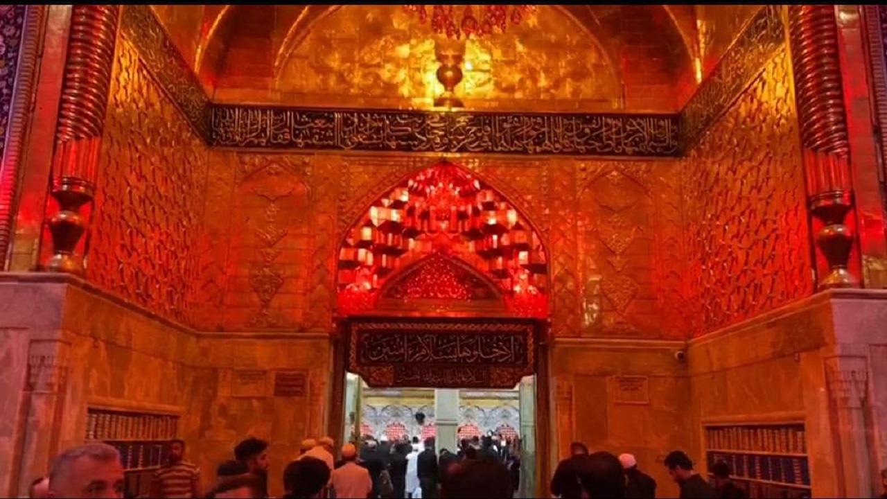 عزاداری عاشقان ابا عبدالله در کربلای معلی