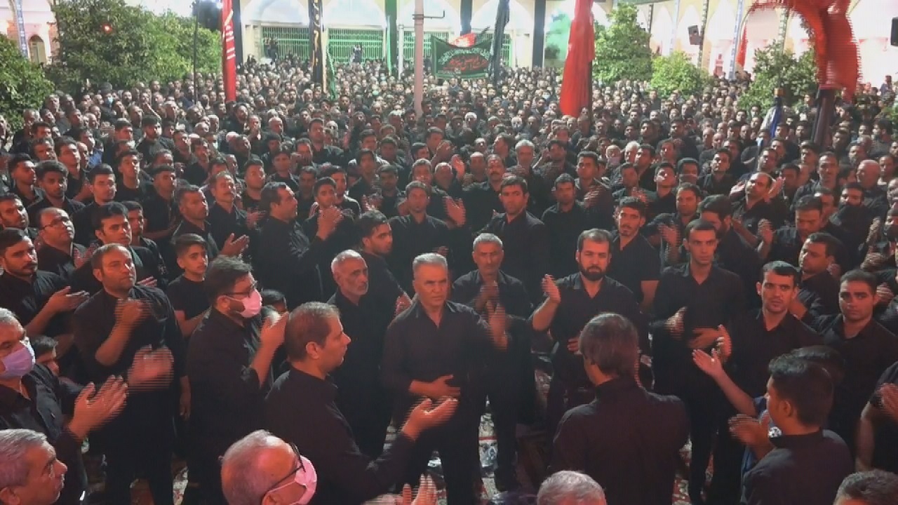 عزاداری شب پنجم محرم در خراسان جنوبی