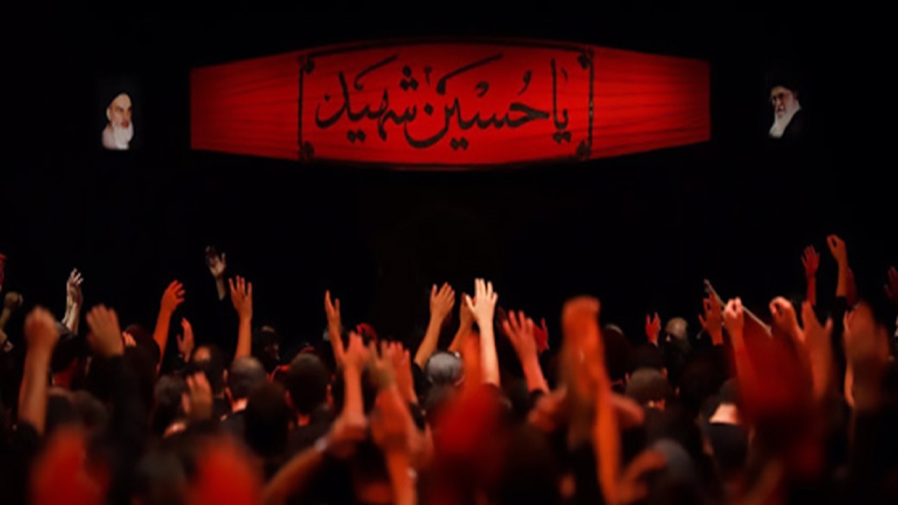 قسمتی از عزاداری دهه اول محرم در دهستان بالاتجن + فیلم