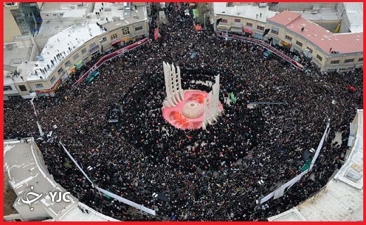 زنجان بزرگترین میعادگاه عاشقان حسینی در کشور/غوغای عشقبازان در یوم العباس