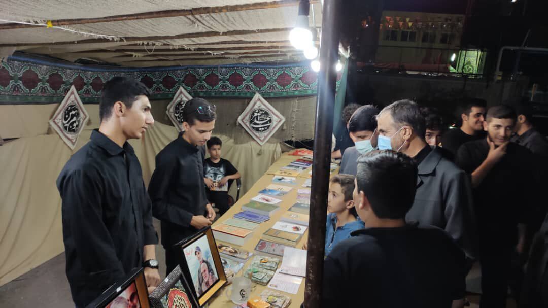 عزاداری دانش آموزان رهرو حسینی در چهارمحال و بختیاری