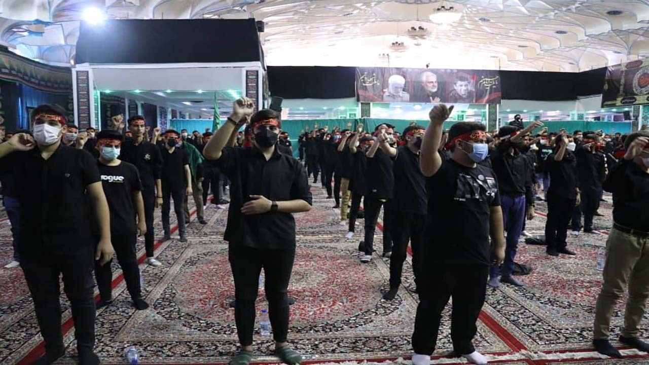 میثاق نوجوانان کرمانی با عاشورائیان + تصاویر