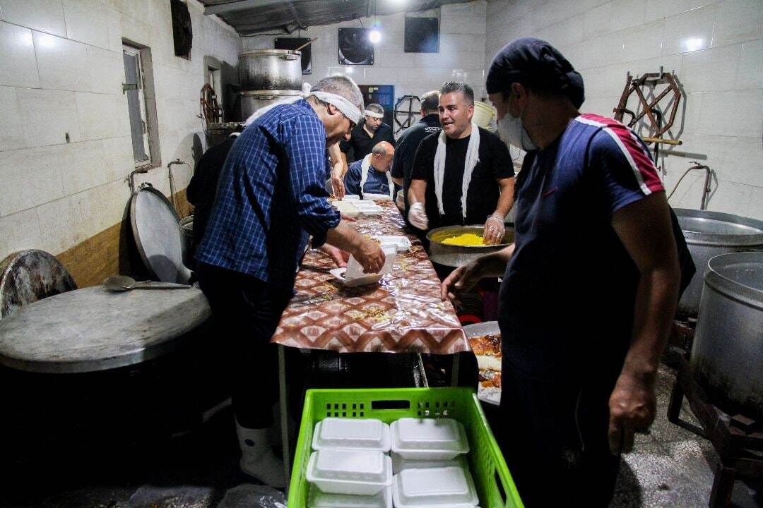 تصاویری از مراسم عزاداری اهالی روستای قره لر در تهران