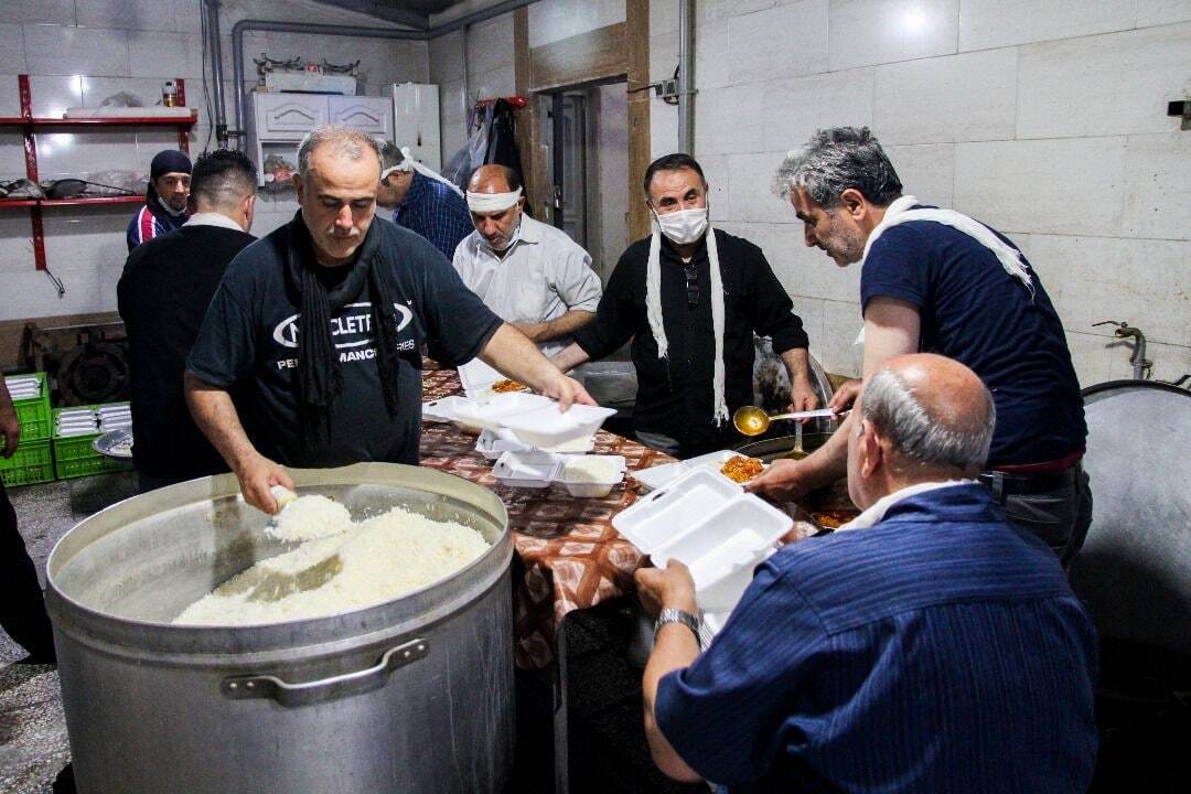 تصاویری از مراسم عزاداری اهالی روستای قره لر در تهران
