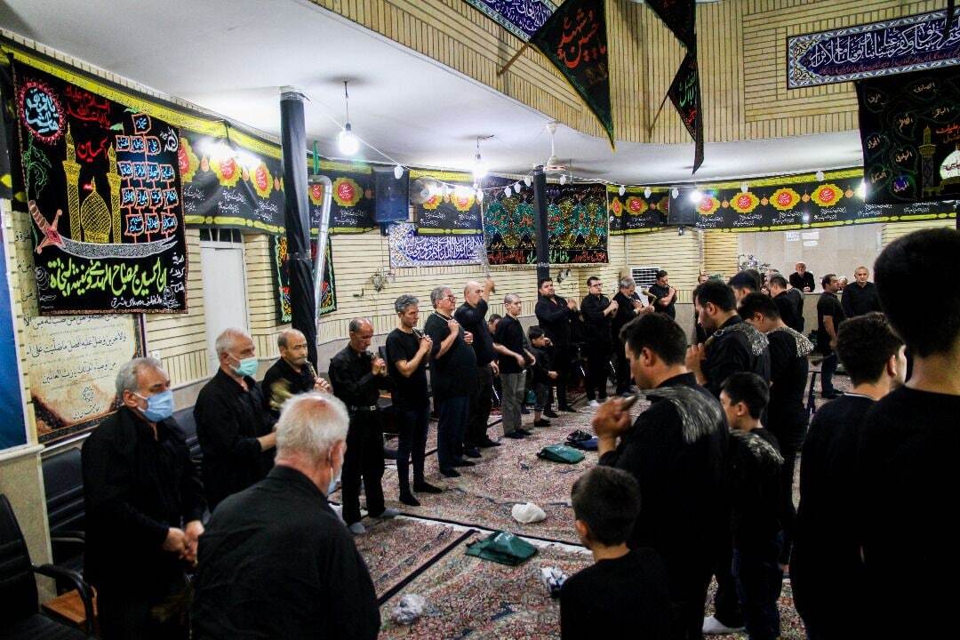 تصاویری از مراسم عزاداری اهالی روستای قره لر در تهران