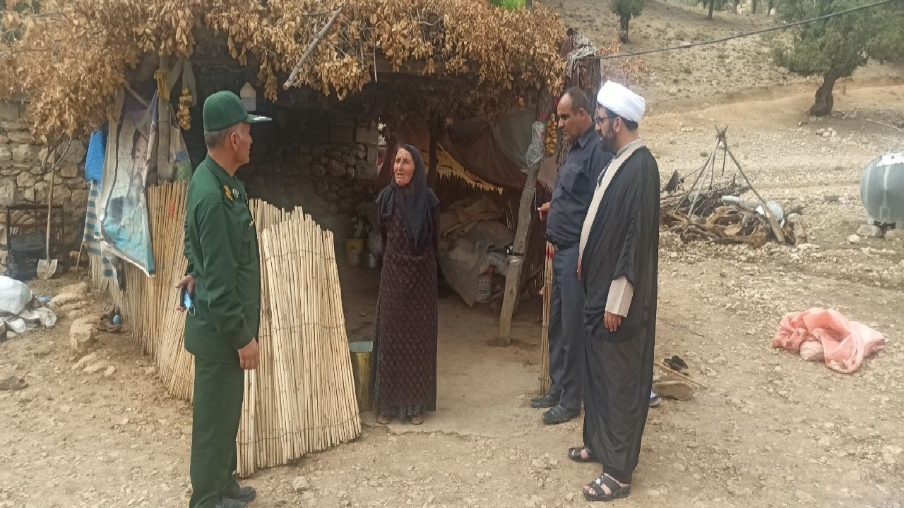 حمایت مسئولان از سیل زدگان روستاهای امزاده علی(ع)