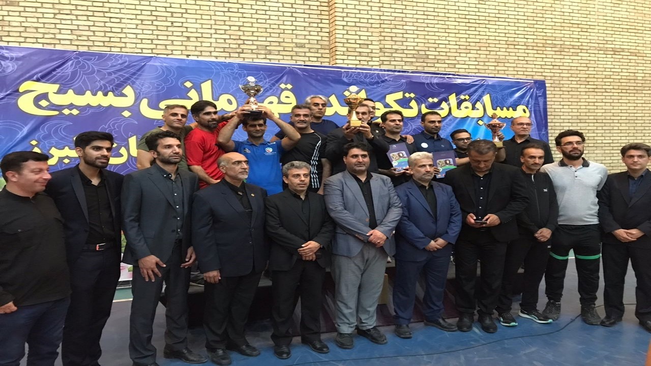 نائب قهرمانی مازندران در رقابت‌های تکواندو بسیج کشور
