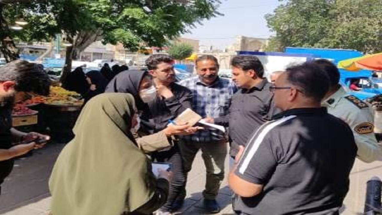 بررسی وضعیت بهداشتی بازارچه سپه و بازار بزرگ قزوین