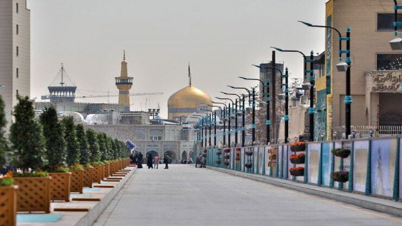 احیای ۱۰ کیلومتر گذر تشرف در اطراف حرم مطهر رضوی