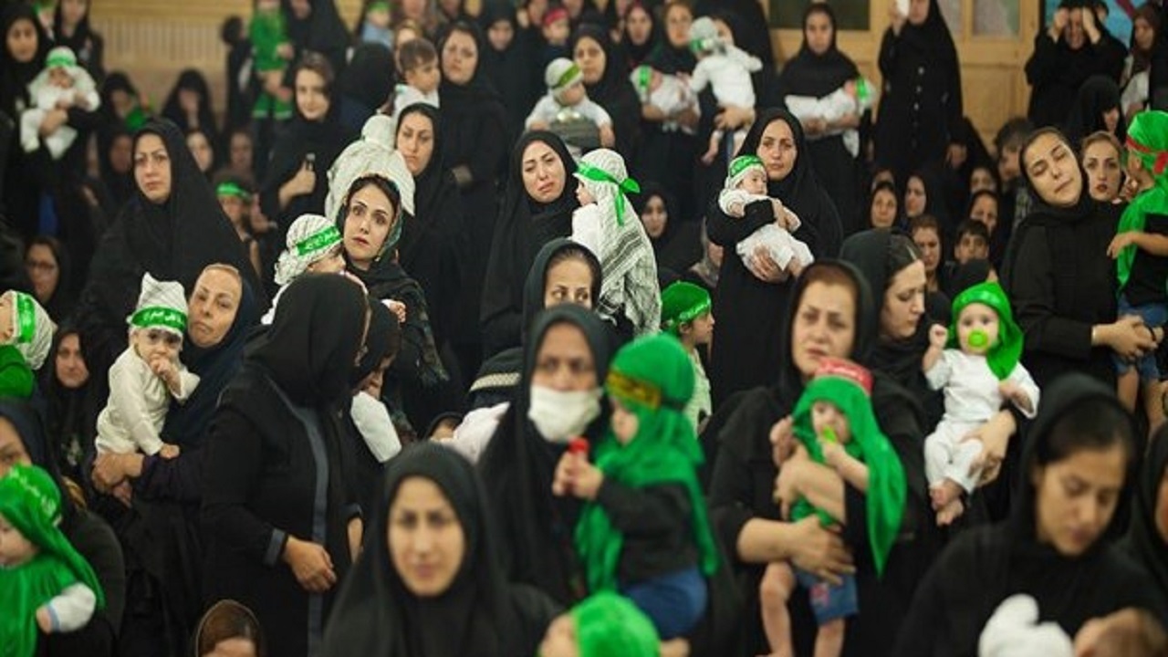اجتماع شیرخوارگان حسینی در گیلان