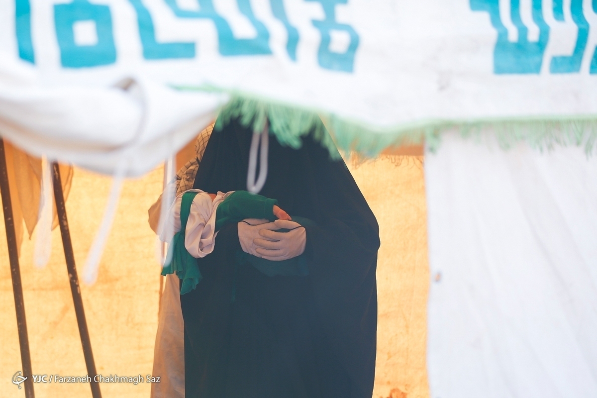 کاروان نمادین کربلا  - خمینی شهر