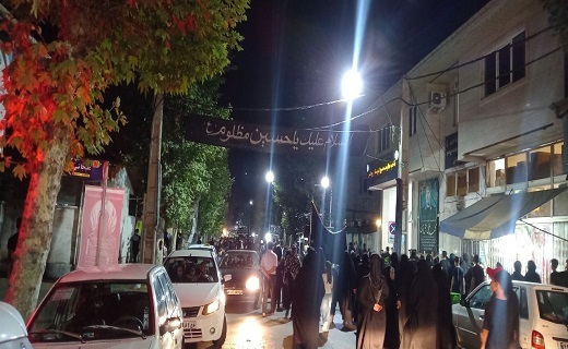 سوگواری مردم رودسر در عزای حسینی