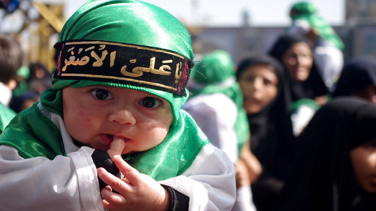 مراسم شیرخوارگان حسینی در خراسان‌رضوی برگزار شد+تصاویر و فیلم