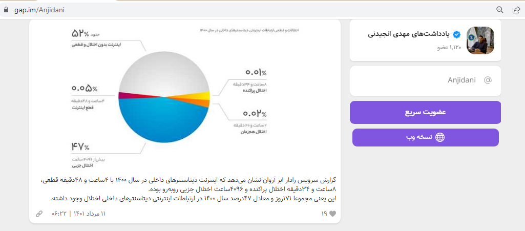 یک نکته دربارۀ پیام&zwnj;رسان&zwnj;های ایرانی که نمی&zwnj;دانستید