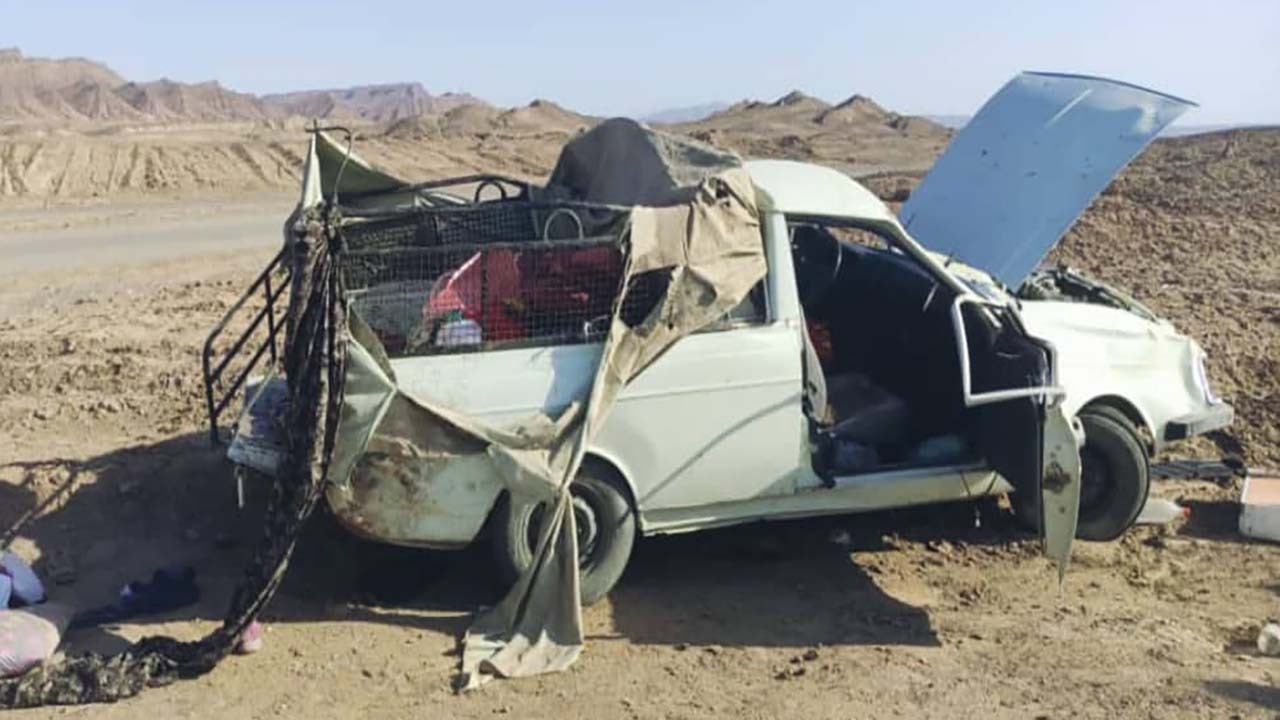 واژگونی مرگبار وانت پیکان در محور دیگ رستم به راور