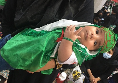 برگزاری همایش شیرخوارگان حسینی در هرمزگان +عکس