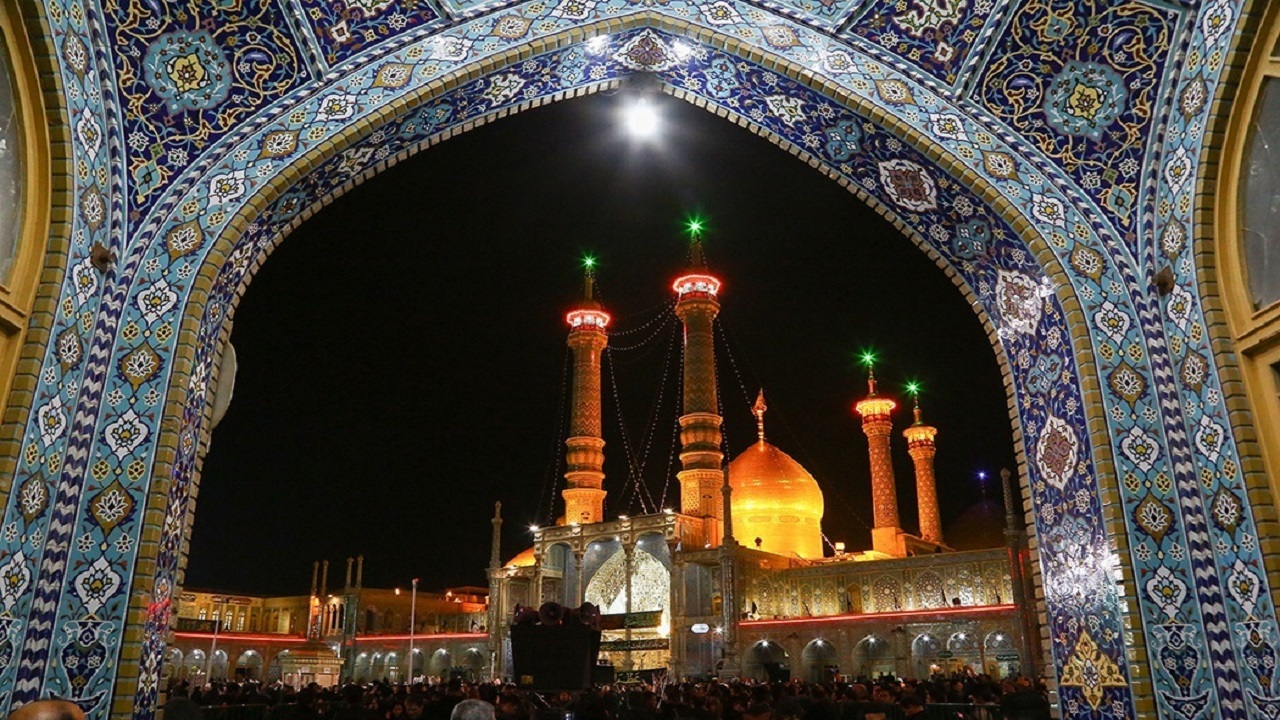 اعلام ویژه برنامه‌های تاسوعا و عاشورای حسینی در حرم حضرت معصومه(س)
