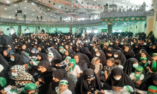 برگزاری همایش شیرخوارگان حسینی در عزای ابا عبدالله الحسین(ع)